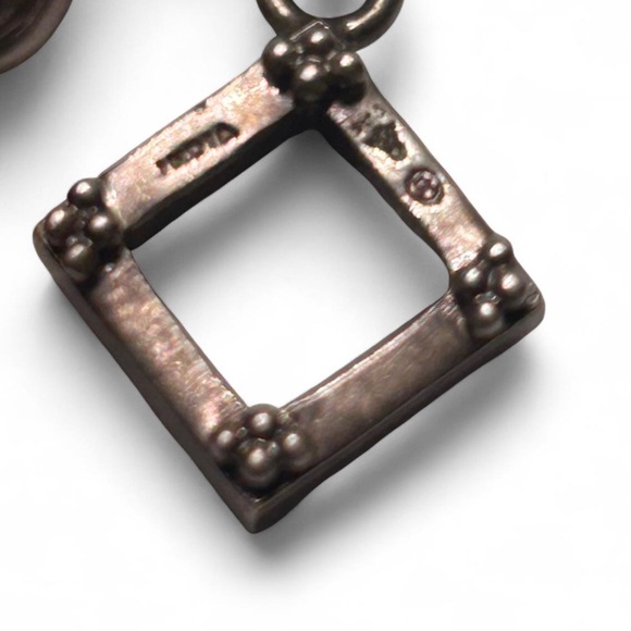 Vintage Silpada glass bead and sterling silver bracelet. - Picture 4 of 4